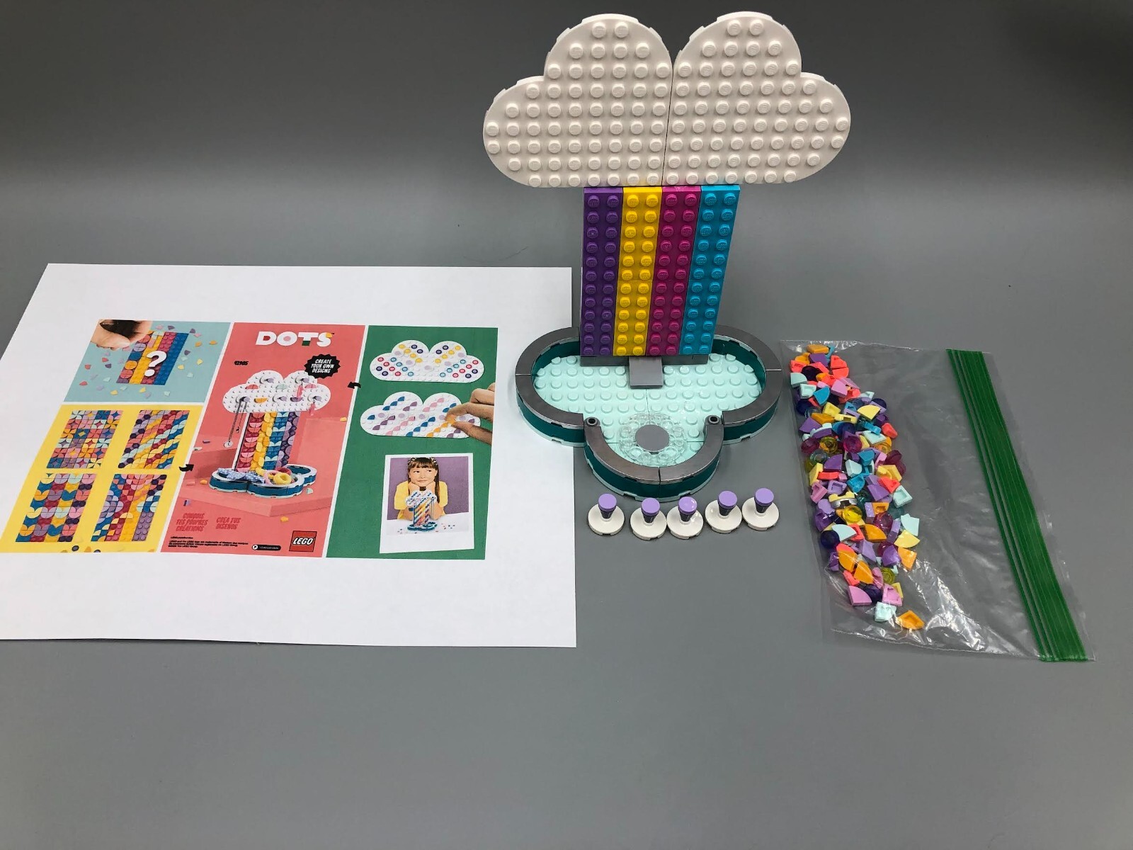 Lego 41905 dots rainbow jewelry stand stores sale