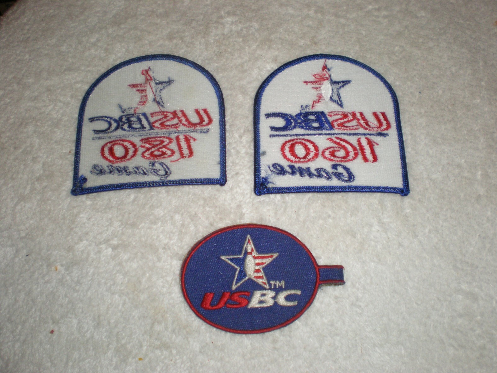 2 patches USBC 160, 180 Game patches with 200 Game Award Tag
