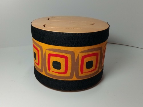 Hohner Wood Tone Drum Classroom Rhythm Solid Wood Instrument