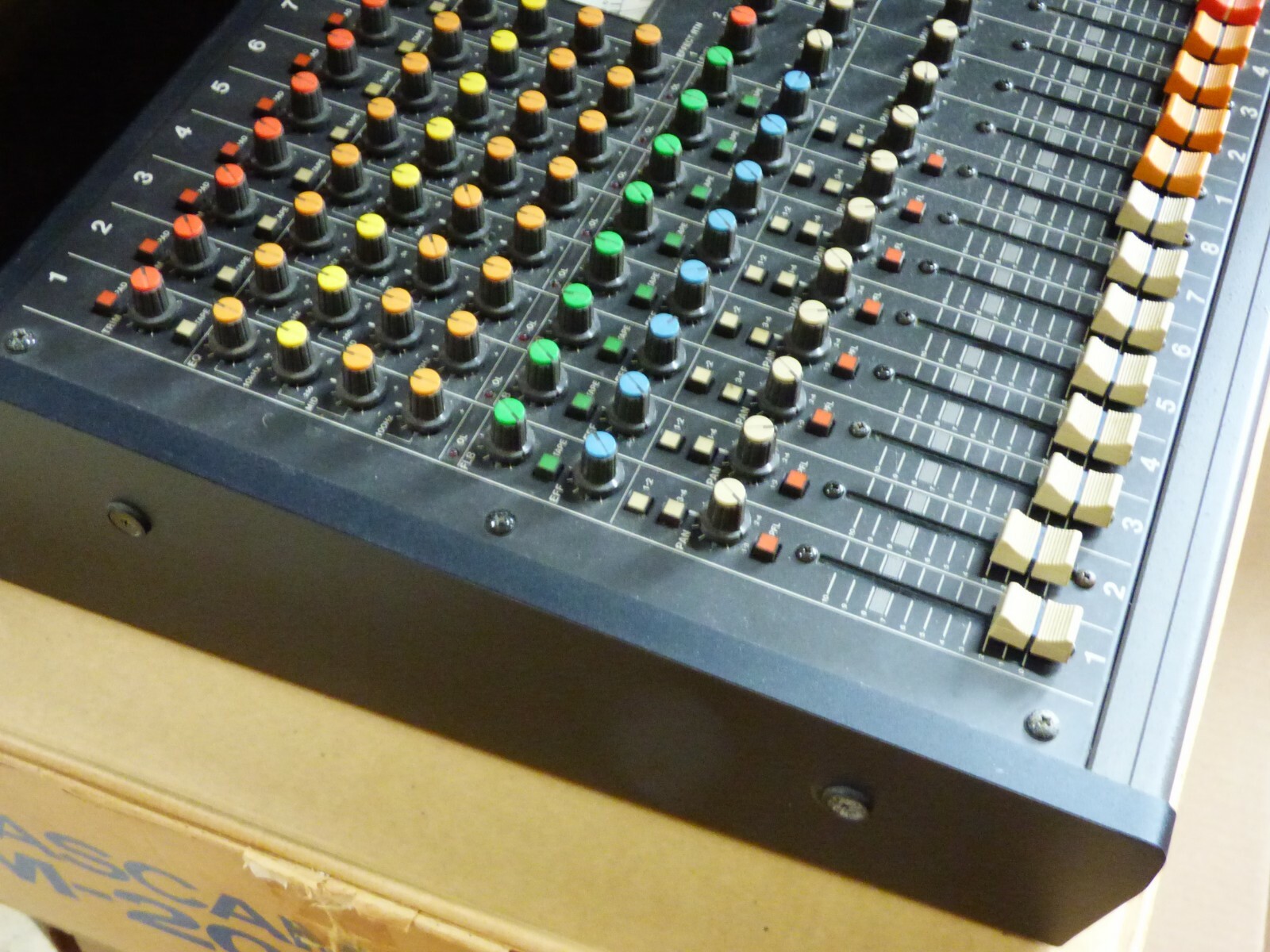 Tascam M-208 8 Channel Analog Mixer w/ original box and styrofoam, made in Japan