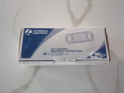 Lithonia Lighting Wltu Mr Gy Acuity Lithonia 2 Halogen Lamps, Emergency Light SH