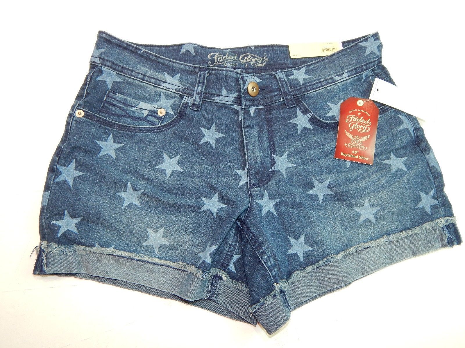 Faded Glory Size 8 Shorts for Women