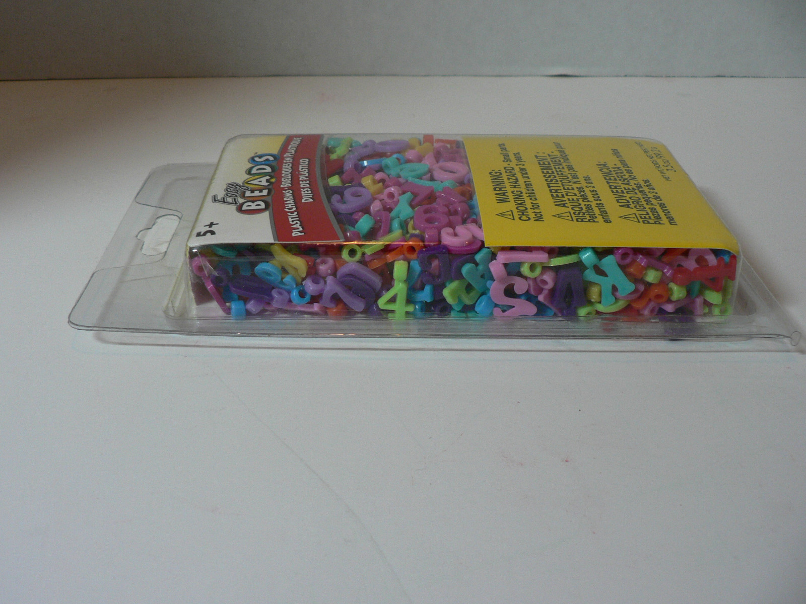 EASY BEADS  PLASTIC CHARMS  IN MULTIPLE COLORS