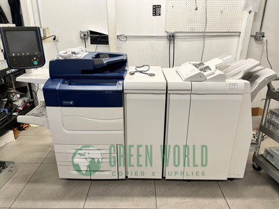Xerox Color C70 with Interface Module, Light Pro Booklet Maker low meter 60k