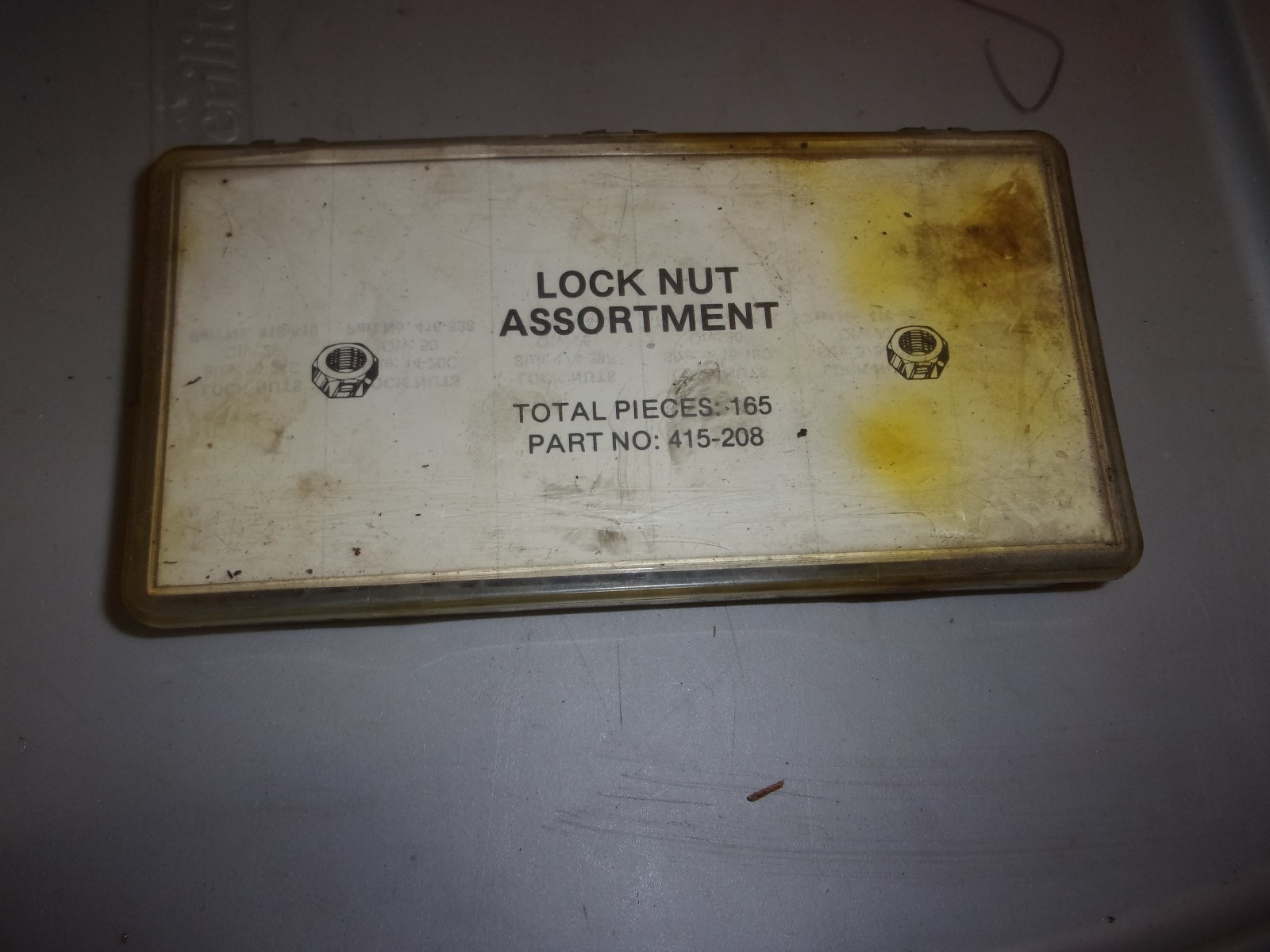 Lock Nut Assortment Hardware Kit  w/ Case