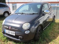 2011 Fiat 500 0.9 TwinAir Matt Black Euro 5 (s/s) 3dr Hatchback Petrol Manual