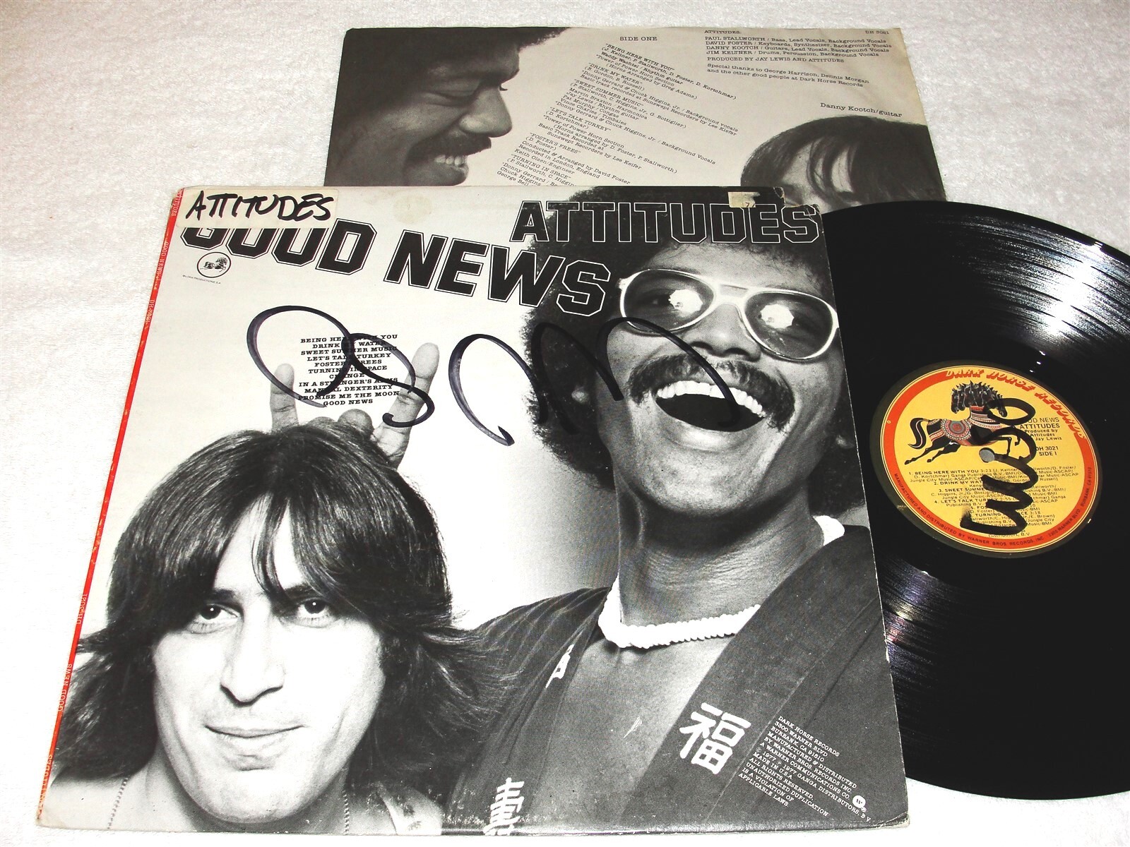 OnOFF 　ATTITUDES/good news 、attitudes Attitudes – Good News – Vinyl (Jacksonville Pressing, LP
