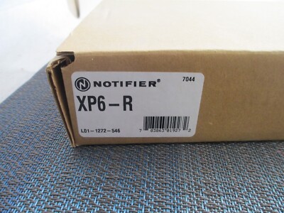 Honeywell Notifier XP6-R Six Relay Control NEW!