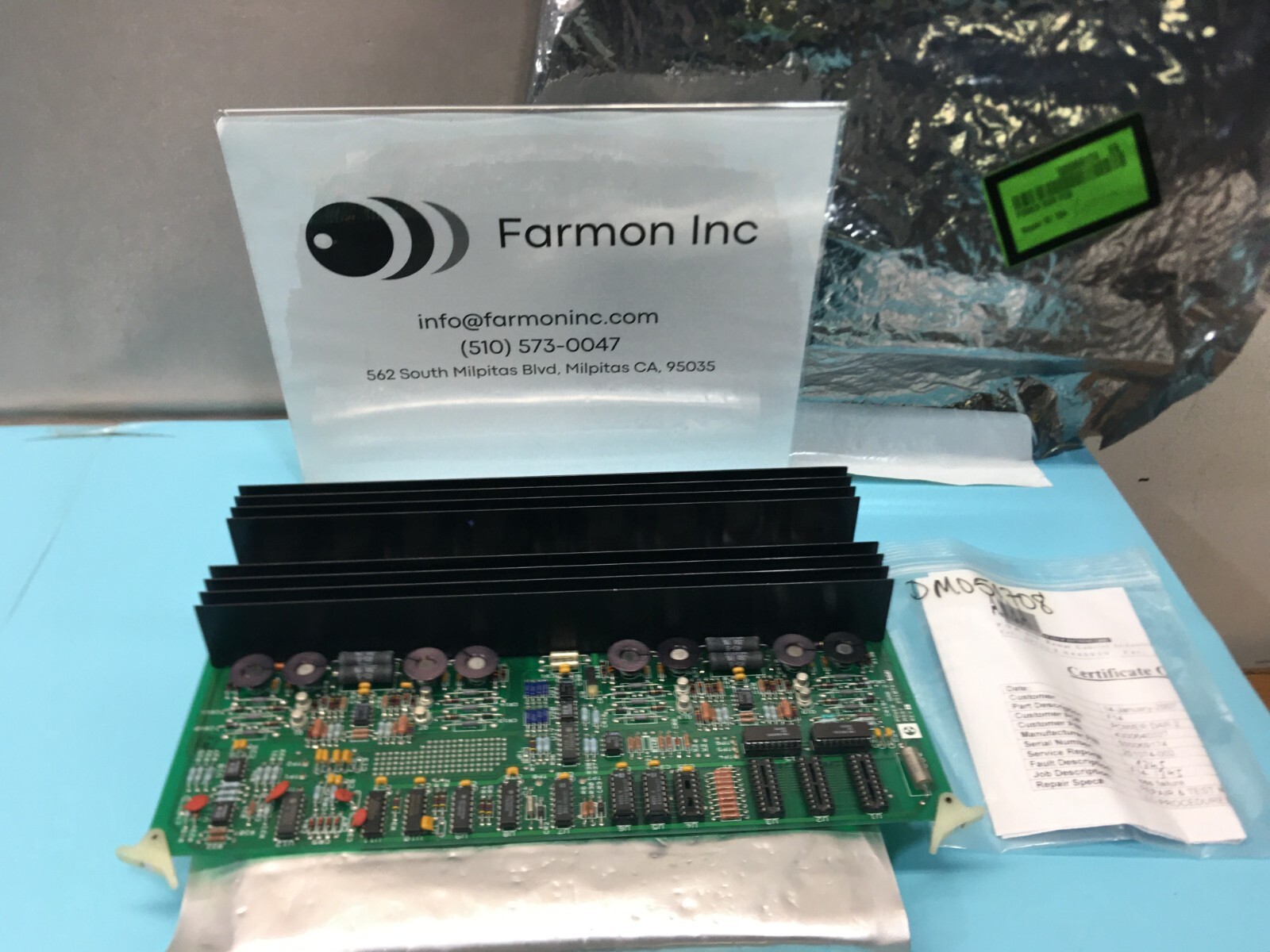 ELECTROGLAS 251074-002 PROBE POWER DAR 2 PCB BOARD, 167139