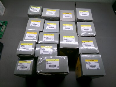 LOT OF 17 TITAN PRO CAPACITORS ROUND/OVAL TRCFD255,303,305,353,354,3575,455,4075