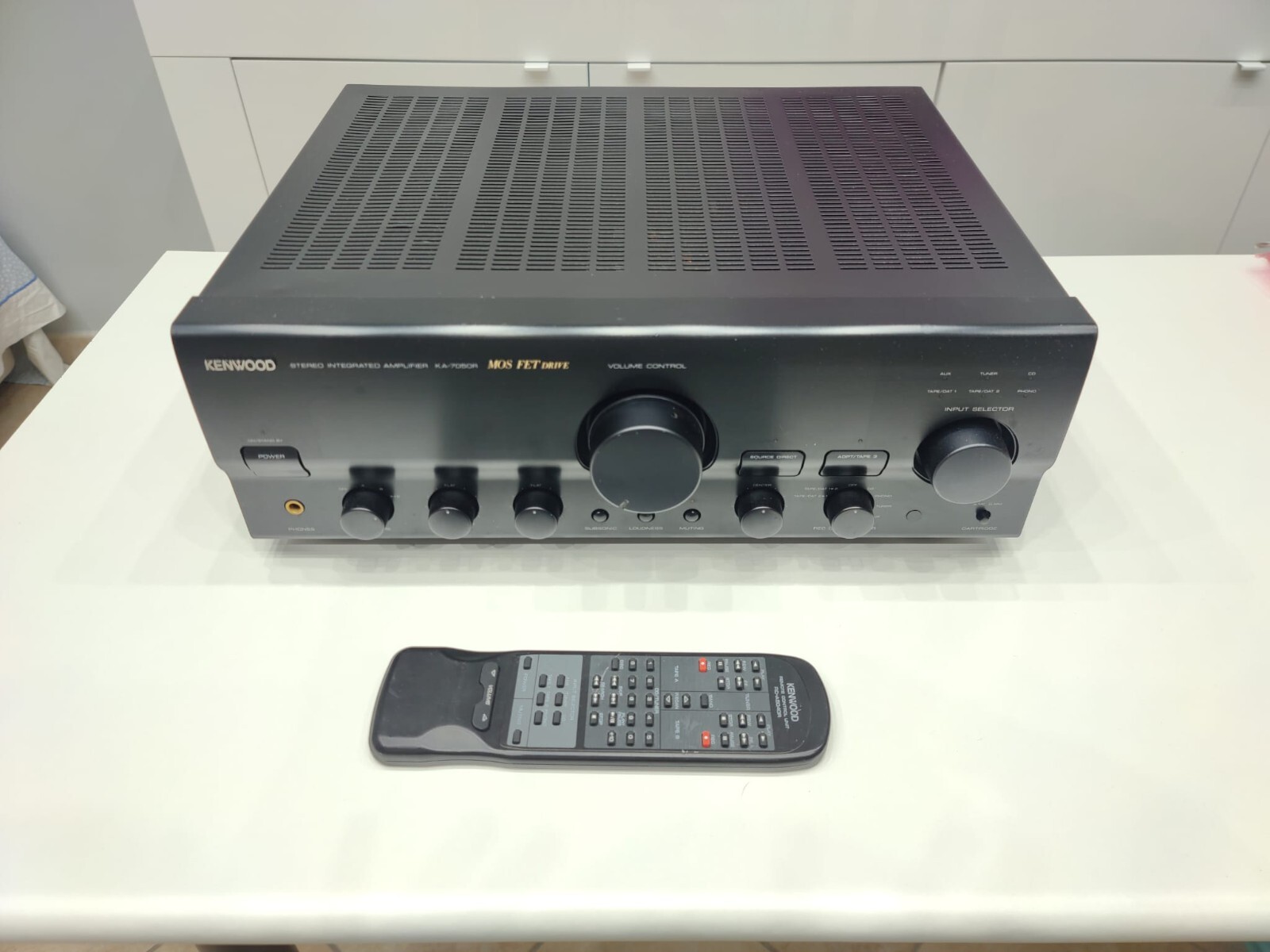 AMPLIFICATORE KENWOOD KA 7050R 360+360 WATT 2 OHM TOP