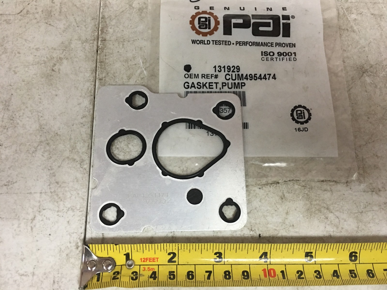 Cummins ISX 15 Fuel Pump Gasket | PAI # 131929 | Ref