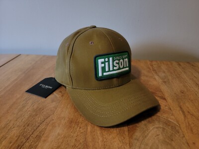 Filson Oil Tin Logger Cap | NWT | Dark Tan | Limited Edition 2020 | Rare