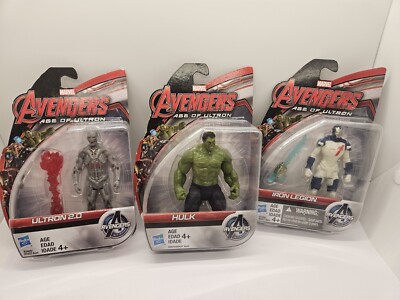 New Hasbro Avengers Age of Ultron 2.0, Hulk, Iron  Legion Figure 3.75 Marvel 