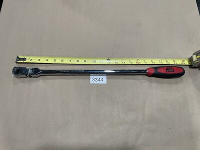 Mac Tools VR22FPA 1/2  Drive 22  Long QUICK Release Snap Lock Flex Head Ratchet