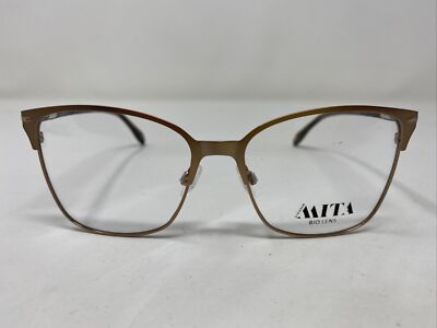 Mita Eyewear MIO1012 C2 54-16-145 Rose Gold Full Rim Eyeglasses Frame /701