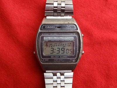 Vintage CASIO ''Melody'' M-1230 (Module 82)  / LCD Digital