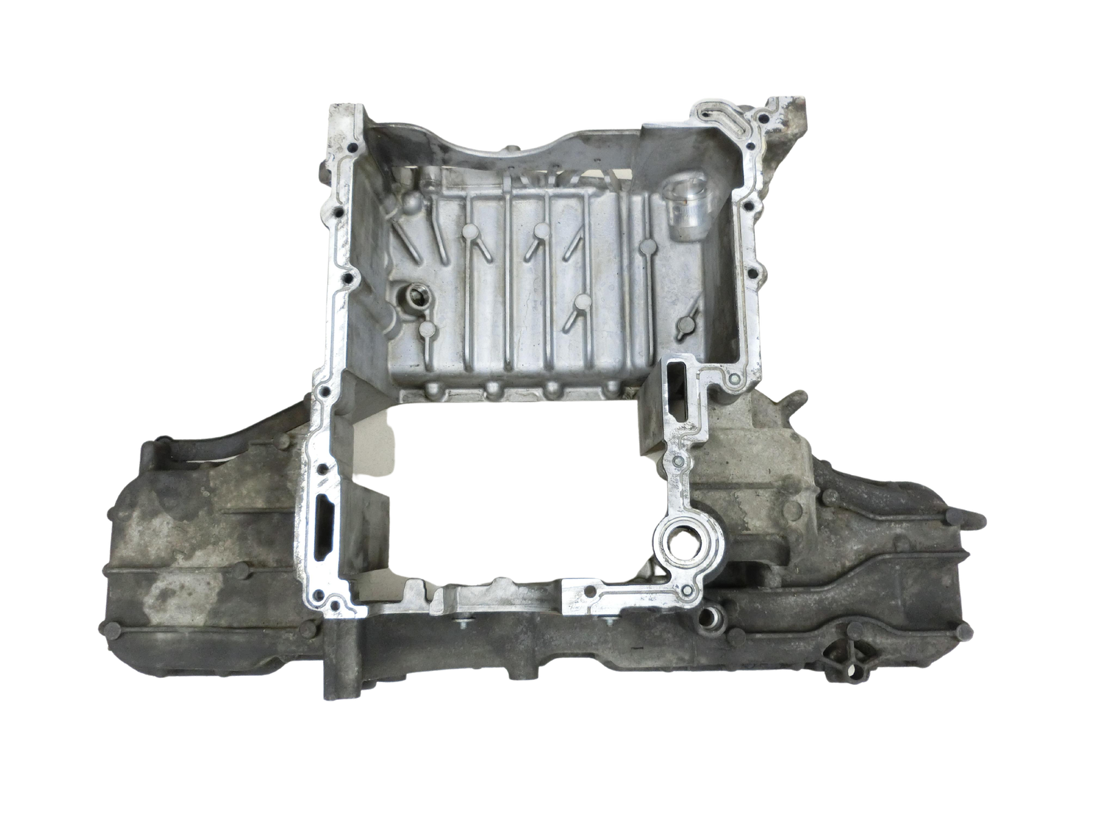 VW Phaeton 3D 01-07 TDI 3,0 165KW BMK Oberteil für Ölwanne Motorwanne  - Bild 1