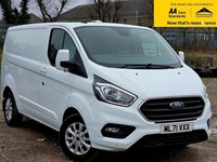 2021 Ford Transit Custom 2.0 300 EcoBlue Limited Panel Van 5dr Diesel Auto L1 H1