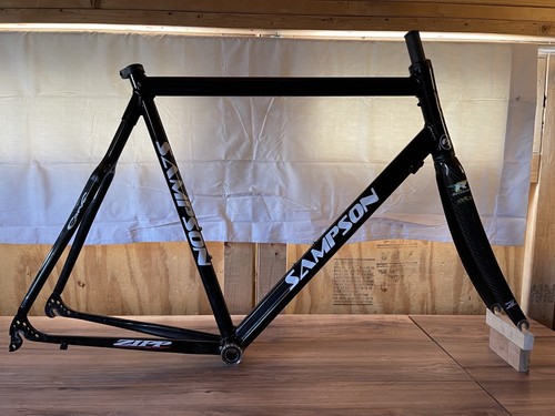 Sampson Road Frame Columbus Carve Carbon Seatstay 61.5 700C Reynolds Ouzo Comp