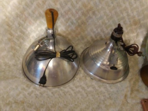 Vintage Aluminum Photography Lights / FOTOLITE # 124/3 / 1-Light # BD19-564