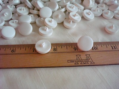 2 Lbs~Pounds SHANK BUTTONS~WHITE~75