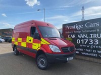 2011 MERCEDES SPRINTER 316 CDI 2.1 163BHP 4X4 4MATIC PANEL VAN 201K EX FIRE SERV