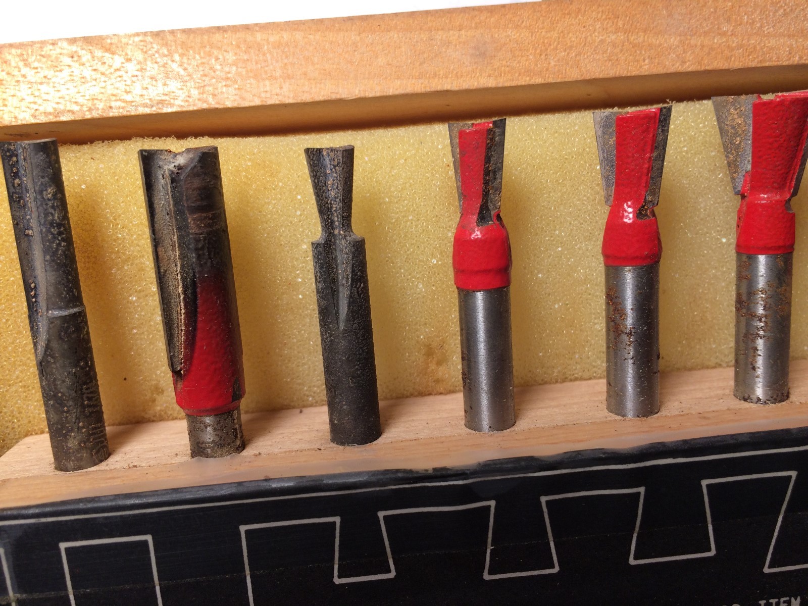 Freud 96-100 Router Bit set, #'s 04-106, 04-124, 22-100, 101, 102,104,105 & 106