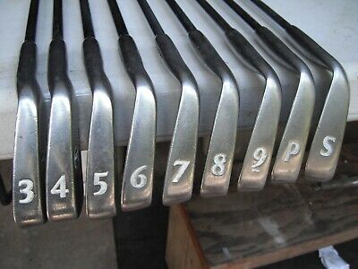 Hunter Briar Auld Classic 3-P,S Golf Irons. Also, Macgregor JNP Forged #2