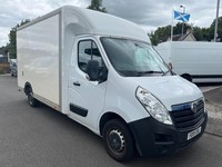2019 Vauxhall Movano 3500 FWD 2.3 CDTI 130 L3H2 Luton PLATFORM CAB Diesel Manual