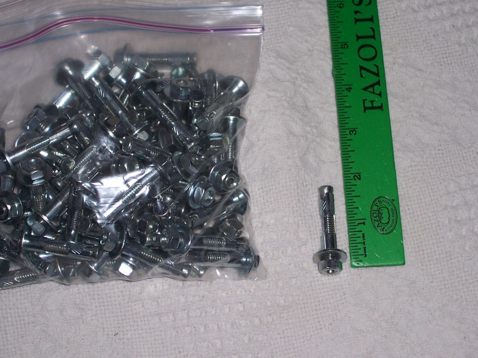 (1059)  75- Concrete Sleeve Anchor w/nut  - Contractor Choice  1 1/2