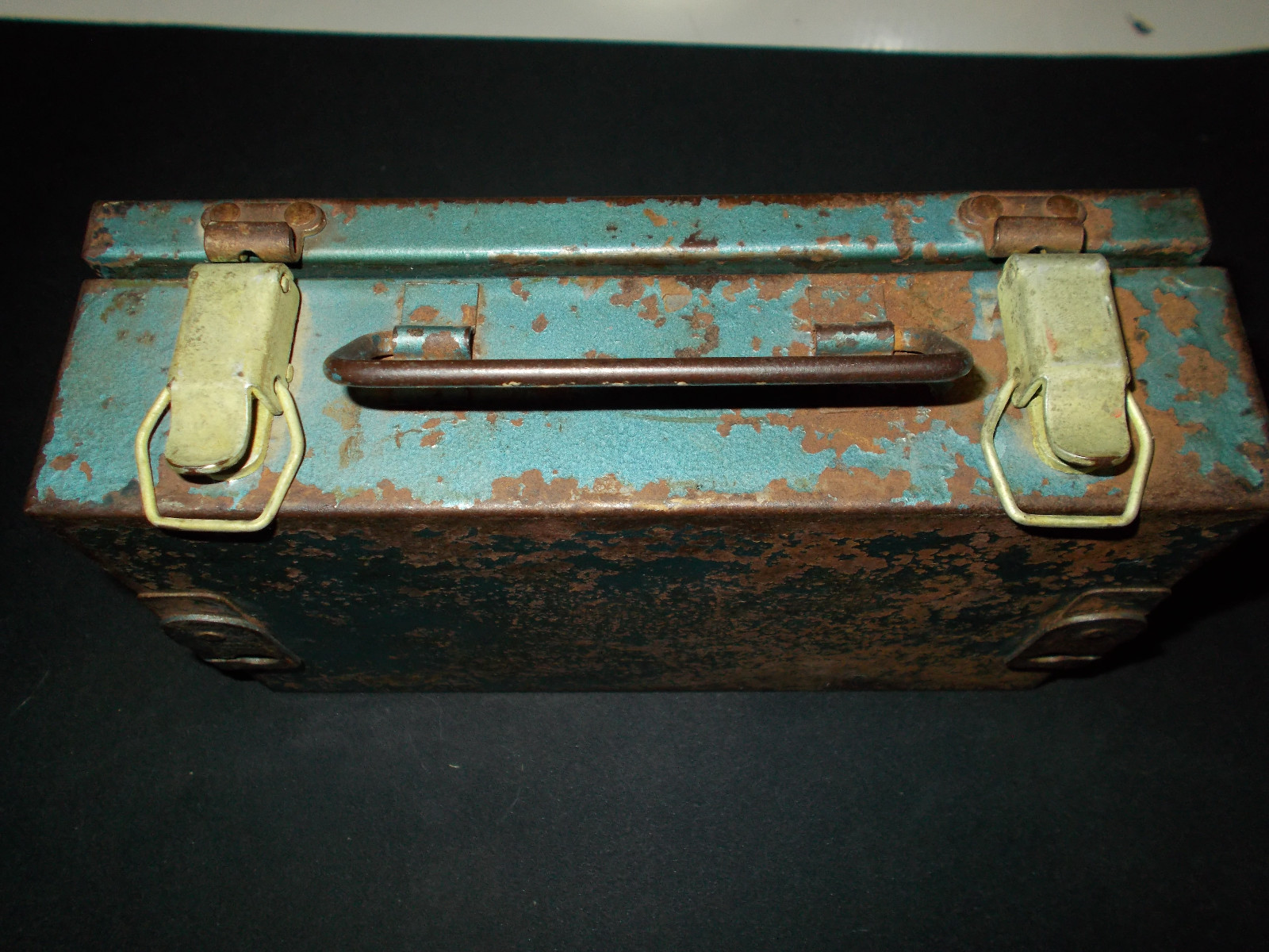 Vintage Howco First Aid Kit Metal Box, Empty