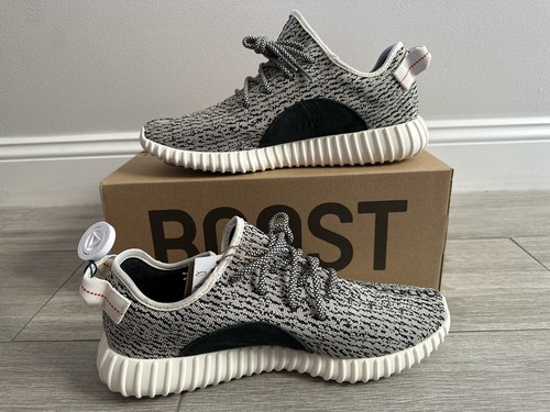 ADIDAS ORIGINALS 2022 ADIDAS YEEZY BOOST 350 TURTLE DOVE AQ4832 BLUE GRAY CORE WHITE SIZE 12