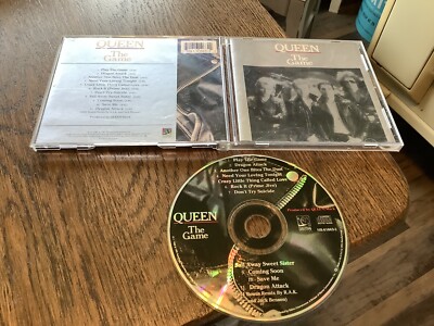 Game by Queen Used.CD 1991 80s Hard Rock Another One Bites Dust Free USA Ship