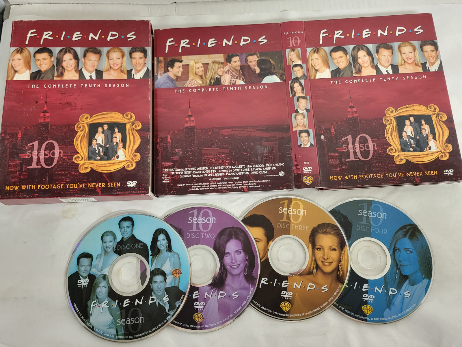 DVD Boxset Friends The Complete Season 10 (PreOwned Cleaned