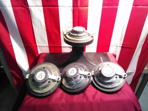 JBL 2418H High Frequency 8 ohm Speaker Horn & 4 drivers original MAKE OFFER