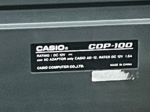 CASIO CDP-100 Keyboard