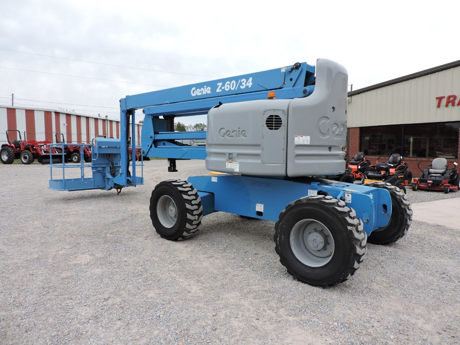 2007 GENIE Z60/34 ARTICULATING BOOM LIFT - GENERATOR - GOOD CONDITION!!