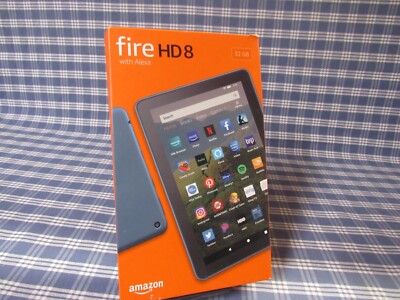 Amazon Fire HD 8 (10th Gen) 32GB, Wi-Fi, 8in (New Open Box) FAST FREE SHIPPING.