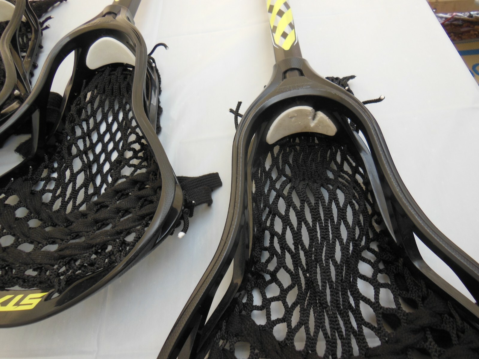 Set of 3 STX 200 On 6000 Stallion Lacrosse Sticks and One STX 7075 Stick Total 4