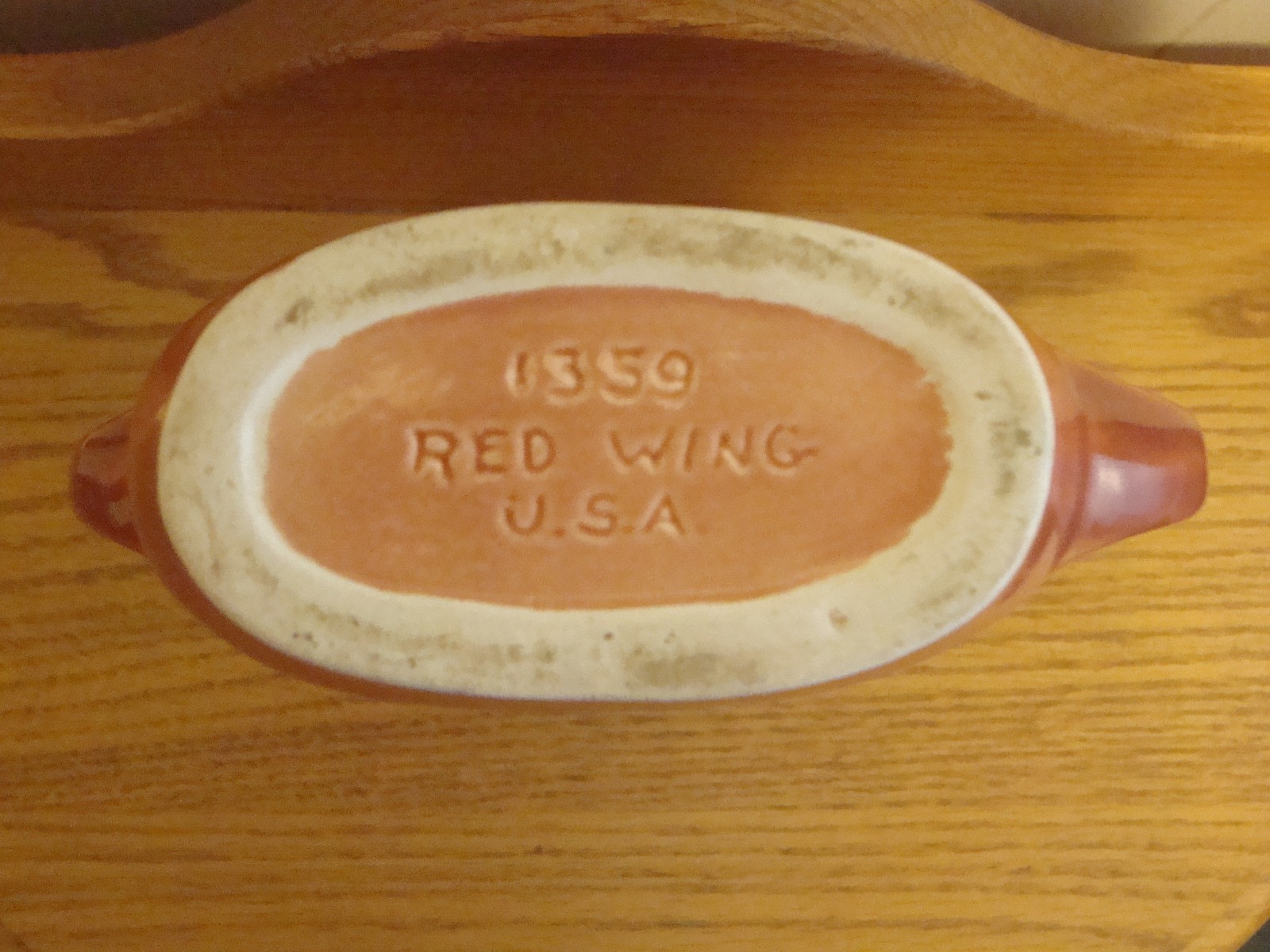 RED WING vase #1359, 