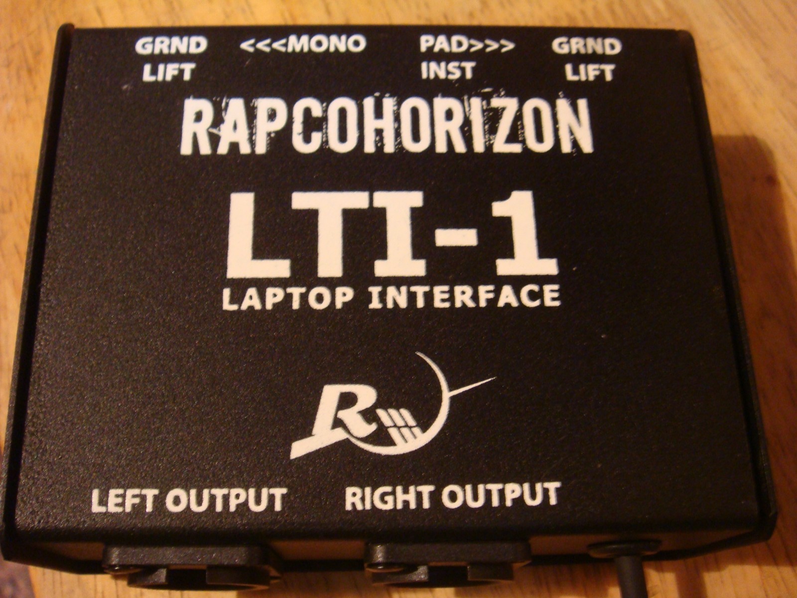 Rapco Horizon LTI-1 Laptop Pro Audio Interface with Ground Lift Whirlwind Nice