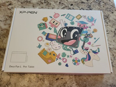 Xp-pen Deco Fun Graphics Drawing Tablet Battery-free Pen 8192 Black (10 x 6.27)