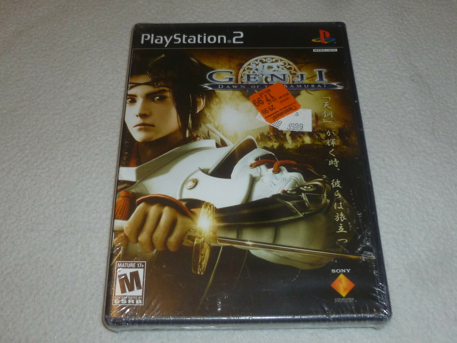 PlayStation2 - PS2★GENJI DAWN OF THE SAMURAI 海外版 北米版 Amazon.com: Genji: Dawn of the Samurai : Video Games