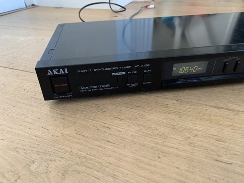 Akai At-a102 AM FM STEREO RADIO TUNER TESTED WORKING RARE