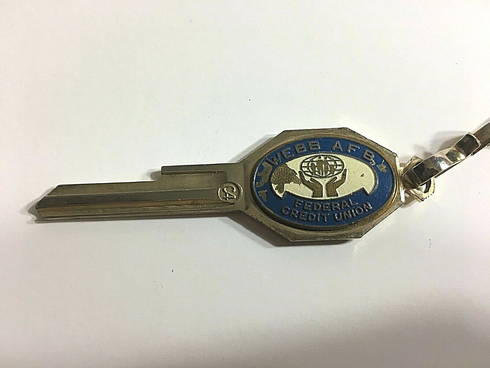 Collectible WWII Webber Air Force Base Federal Credit Union Key 