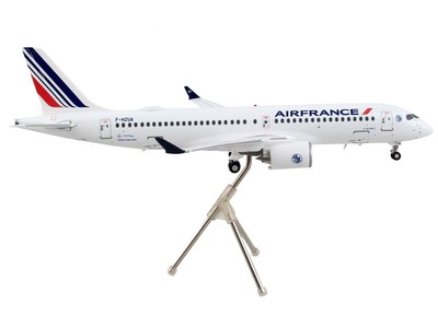 Airbus A220-300 Commercial Aircraft ''Air France'' White with Striped Tail ''Gemin