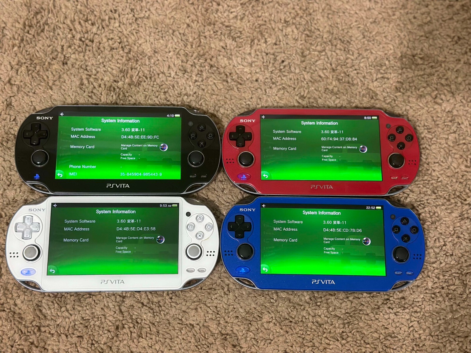 6343☆SONY PSVITA/Nintendo 3DSLL/任天堂 New3DSLL/任天堂DS 箱のみ|PS Vita 6343☆SONY PSVITA/Nintendo 3DSLL/任天堂 New3DSLL/任天堂DS 箱のみ|PS Vita