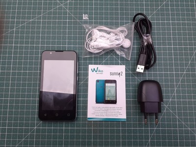 Wiko Sunny 2, 4 Zoll Smartphone, 5MP Kamera, 8 GB internen Speicher, V08714