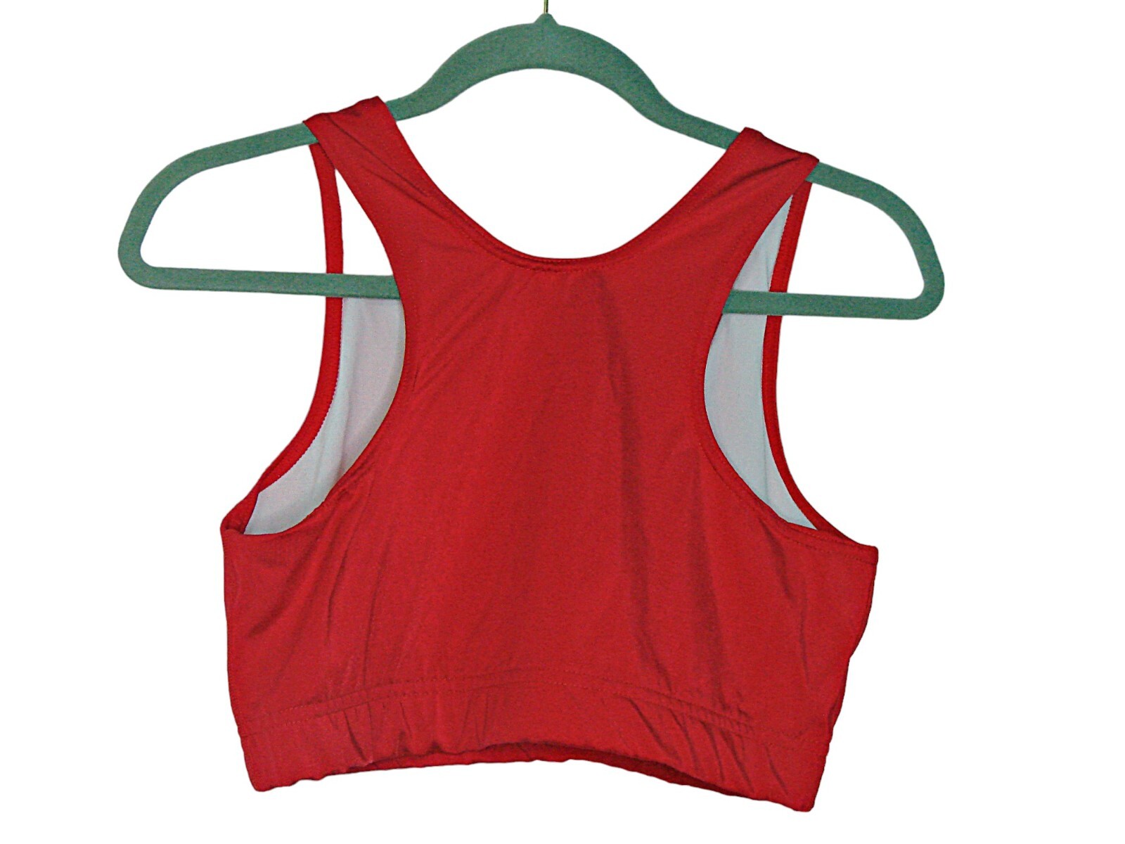 Game Gear Womens Red Sports Bra Lined No Padding Full Coverage Several Sizes